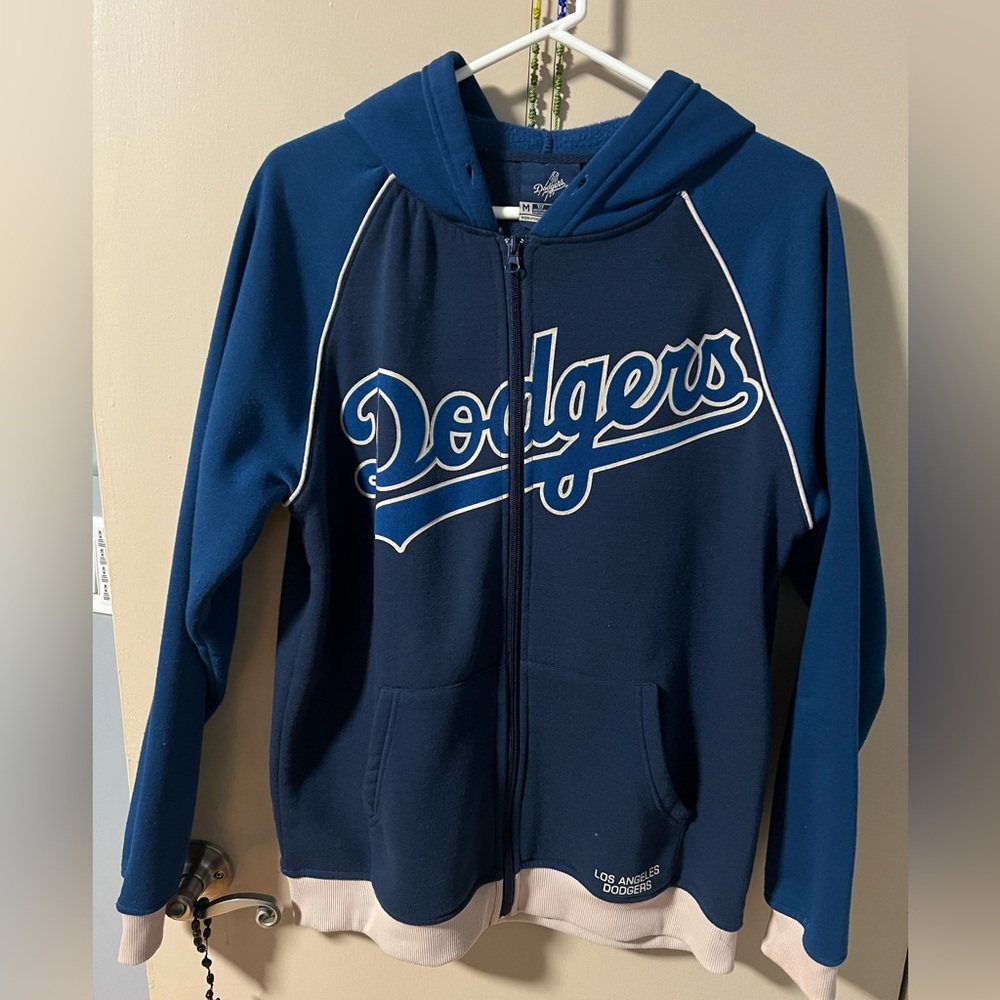 Dodgers zip up hoodie